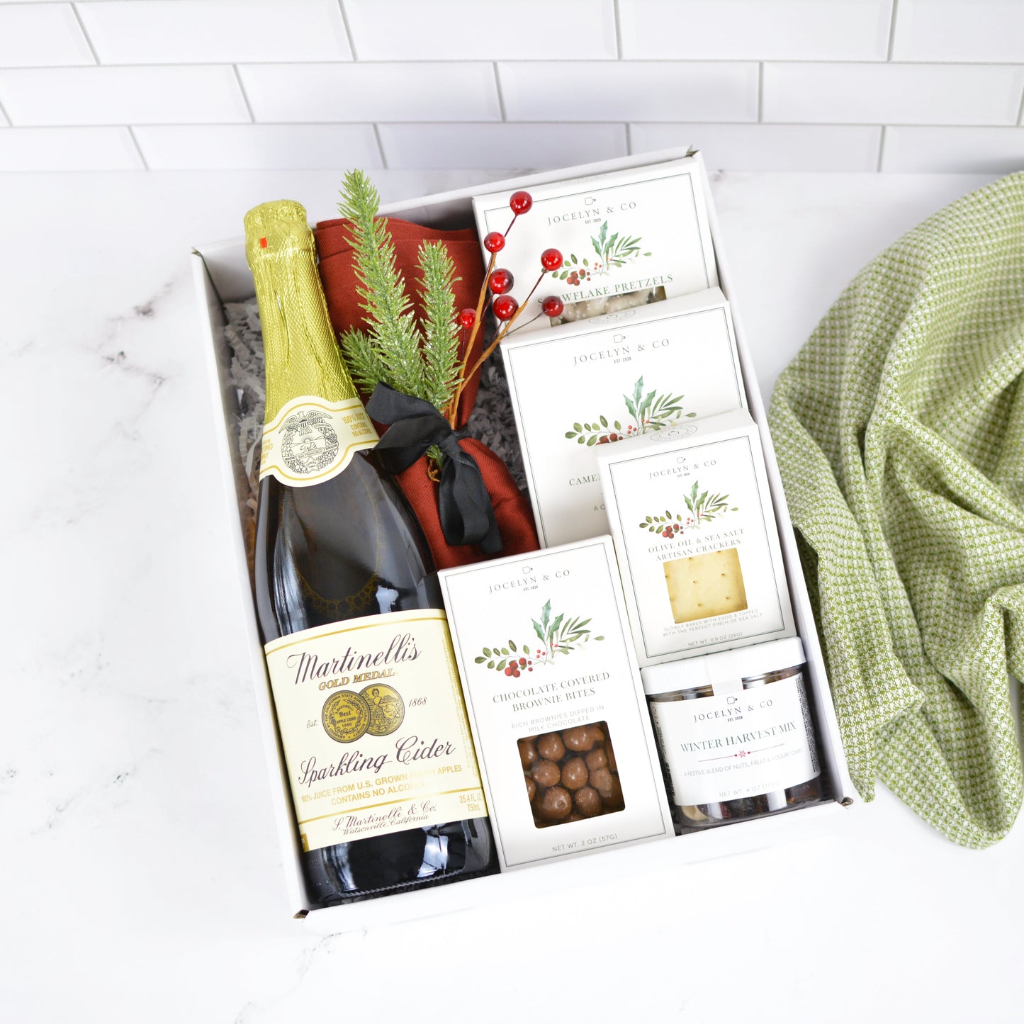 Holiday Happy Hour – Holiday gift with wine, spirits, and festive snacks