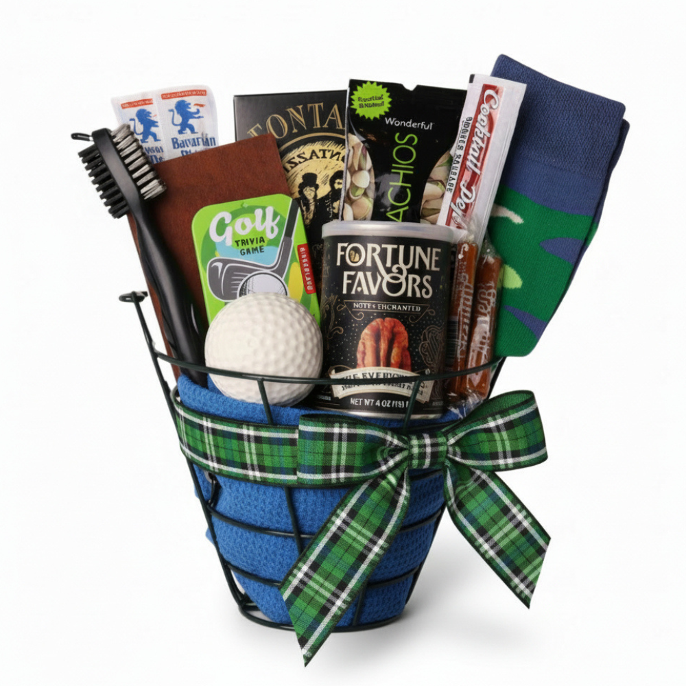 Golf Snacks Gift Basket