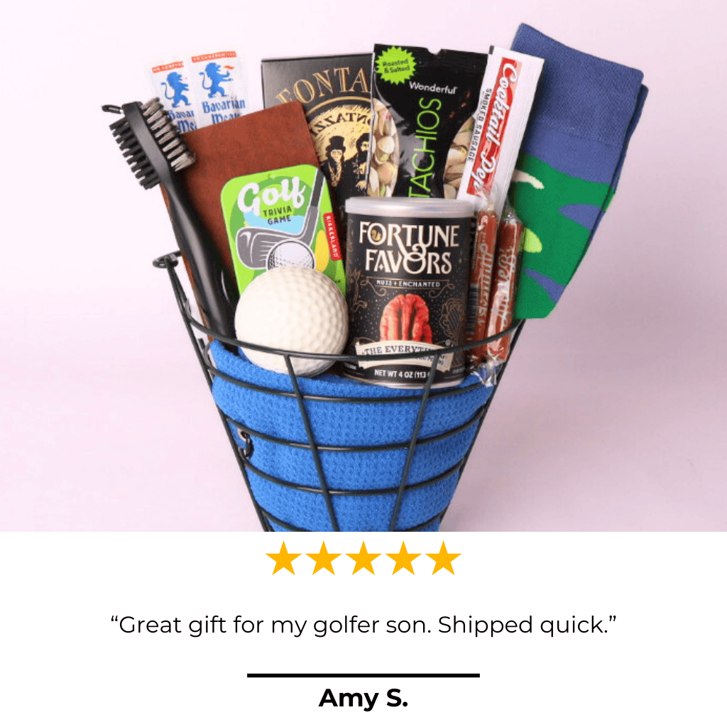 Golf Snacks Gift Basket